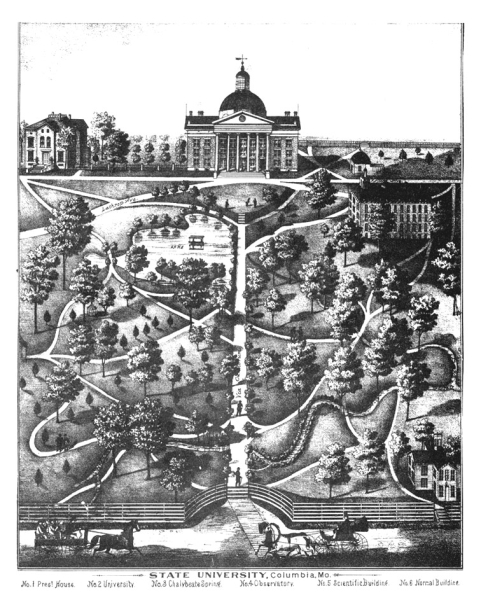 Drawing of University of Missouri