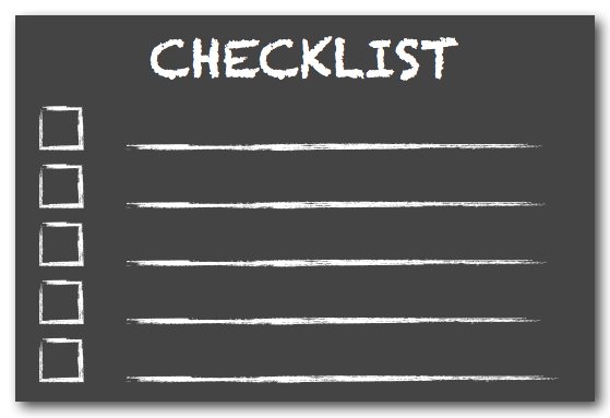  an icon of a clipboard checklist