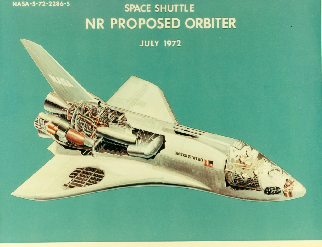 illustration of space shuttle